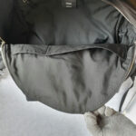 Fendi Monster Backpack Black Canvas/ Leather and Silver Hardware #GUEKE-1 - Image 36