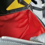 Fendi Monster Backpack Black Canvas/ Leather and Silver Hardware #GUEKE-1 - Image 29