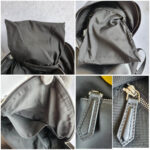 Fendi Monster Backpack Black Canvas/ Leather and Silver Hardware #GUEKE-1 - Image 28