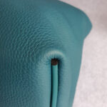 Hermes 24/24 Vert Bosphore Togo Leather with Palladium and Gold plated Hardware #OTOL-2 - Image 16