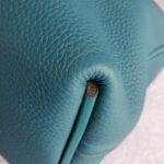 Hermes 24/24 Vert Bosphore Togo Leather with Palladium and Gold plated Hardware #OTOL-2 - Image 17