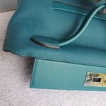 Hermes 24/24 Vert Bosphore Togo Leather with Palladium and Gold plated Hardware #OTOL-2 - Image 3