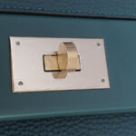 Hermes 24/24 Vert Bosphore Togo Leather with Palladium and Gold plated Hardware #OTOL-2 - Image 23