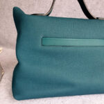 Hermes 24/24 Vert Bosphore Togo Leather with Palladium and Gold plated Hardware #OTOL-2 - Image 9