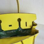 Hermes Birkin 30cm Lime Epsom Leather with Gold Plated Hardware Bag #OTSS-1 - Image 24