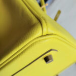 Hermes Birkin 30cm Lime Epsom Leather with Gold Plated Hardware Bag #OTSS-1 - Image 14