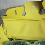 Hermes Birkin 30cm Lime Epsom Leather with Gold Plated Hardware Bag #OTSS-1 - Image 25