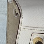 Hermes Birkin Sellier 25cm Trench/Craie Epsom Leather with Brushed Gold Plated Hardware Bag #OTSS-3 - Image 16