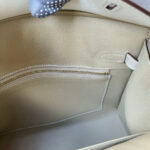 Hermes Birkin Sellier 25cm Trench/Craie Epsom Leather with Brushed Gold Plated Hardware Bag #OTSS-3 - Image 37