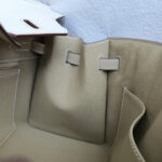 Hermes Birkin Sellier 25cm Trench/Craie Epsom Leather with Brushed Gold Plated Hardware Bag #OTSS-3 - Image 33
