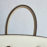 Hermes Birkin Sellier 25cm Trench/Craie Epsom Leather with Brushed Gold Plated Hardware Bag #OTSS-3 - Image 21