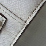 Hermes Birkin Sellier 25cm Trench/Craie Epsom Leather with Brushed Gold Plated Hardware Bag #OTSS-3 - Image 14