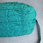 Prada Gaufre BN1611 Turquoise Nylon with Leather and Gold Hardware Bag #GUECY-1 - Image 12