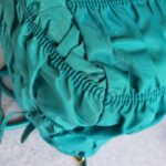 Prada Gaufre BN1611 Turquoise Nylon with Leather and Gold Hardware Bag #GUECY-1 - Image 15