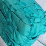 Prada Gaufre BN1611 Turquoise Nylon with Leather and Gold Hardware Bag #GUECY-1 - Image 16