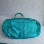 Prada Gaufre BN1611 Turquoise Nylon with Leather and Gold Hardware Bag #GUECY-1 - Image 32