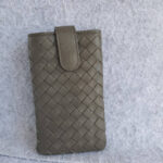 BV Pouch Dark Taupe Nappa Leather with Brunito Finish Hardware #TSTT-1 - Image 2