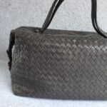 Bottega Veneta Tote Dark Brown with Leather and Brunito Finish #OOLR-2 - Image 3