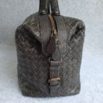 Bottega Veneta Tote Dark Brown with Leather and Brunito Finish #OOLR-2 - Image 8