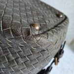 Bottega Veneta Tote Dark Brown with Leather and Brunito Finish #OOLR-2 - Image 17