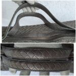 Bottega Veneta Tote Dark Brown with Leather and Brunito Finish #OOLR-2 - Image 19