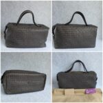 Bottega Veneta Tote Dark Brown with Leather and Brunito Finish #OOLR-2 - Image 2