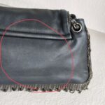 Chanel Accordion Flap Bag Dark Grey with Lambskin and Ruthenium Hardware #OOUO-1 - Image 6