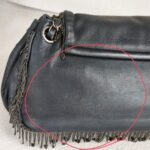 Chanel Accordion Flap Bag Dark Grey with Lambskin and Ruthenium Hardware #OOUO-1 - Image 5