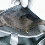 Chanel Accordion Flap Bag Dark Grey with Lambskin and Ruthenium Hardware #OOUO-1 - Image 21