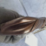 Chanel Cambon Pouch Bronze Leather with Silver Hardware #TSTT-2 - Image 7