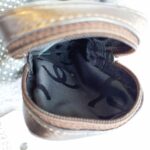 Chanel Cambon Pouch Bronze Leather with Silver Hardware #TSTT-2 - Image 12