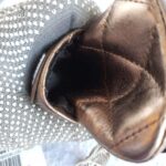 Chanel Cambon Pouch Bronze Leather with Silver Hardware #TSTT-2 - Image 10