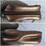 Chanel Cambon Pouch Bronze Leather with Silver Hardware #TSTT-2 - Image 5