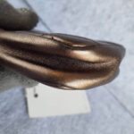 Chanel Cambon Pouch Bronze Leather with Silver Hardware #TSTT-2 - Image 6