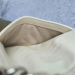 Chanel Deauville Bag Light Cream with Glazed Calf Leather and Silver Hardware #OOEU-1 - Image 23