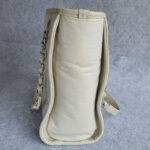 Chanel Deauville Bag Light Cream with Glazed Calf Leather and Silver Hardware #OOEU-1 - Image 8