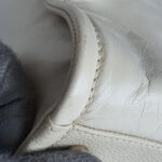 Chanel Deauville Bag Light Cream with Glazed Calf Leather and Silver Hardware #OOEU-1 - Image 14