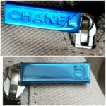 Chanel Deauville Bag Light Cream with Glazed Calf Leather and Silver Hardware #OOEU-1 - Image 20