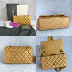 Chanel Mini Flap A69900 Gold with Grained Calfskin and Gold Hardware #OOKE-1 - Image 2