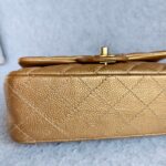 Chanel Mini Flap A69900 Gold with Grained Calfskin and Gold Hardware #OOKE-1 - Image 13