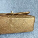 Chanel Mini Flap A69900 Gold with Grained Calfskin and Gold Hardware #OOKE-1 - Image 14