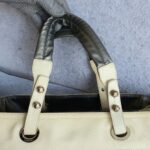 Chanel Paris Biarittz Grey/Beige Coated Canvas with Leather and Silver Hardware #OOLK-1 - Image 18