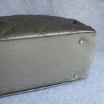 Chanel Paris Biarittz Grey/Beige Coated Canvas with Leather and Silver Hardware #OOLK-1 - Image 12