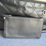 Chanel Paris Biarittz Grey/Beige Coated Canvas with Leather and Silver Hardware #OOLK-1 - Image 27