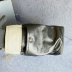 Chanel Paris Biarittz Grey/Beige Coated Canvas with Leather and Silver Hardware #OOLK-1 - Image 8