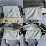 Chanel Paris Biarittz Grey/Beige Coated Canvas with Leather and Silver Hardware #OOLK-1 - Image 26