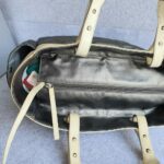 Chanel Paris Biarittz Grey/Beige Coated Canvas with Leather and Silver Hardware #OOLK-1 - Image 9