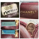 Chanel Crossbody Bag Maroon Calf Leather with Gold Hardware #TLOU-2 - Image 29