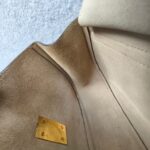 Chloe Drew Motty Grey Calf Leather with Suede Leather and Gold Hardware #GULLE-4 - Image 22