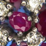 Diamond Ruby Ring Jewellery #OOET-12 - Image 10